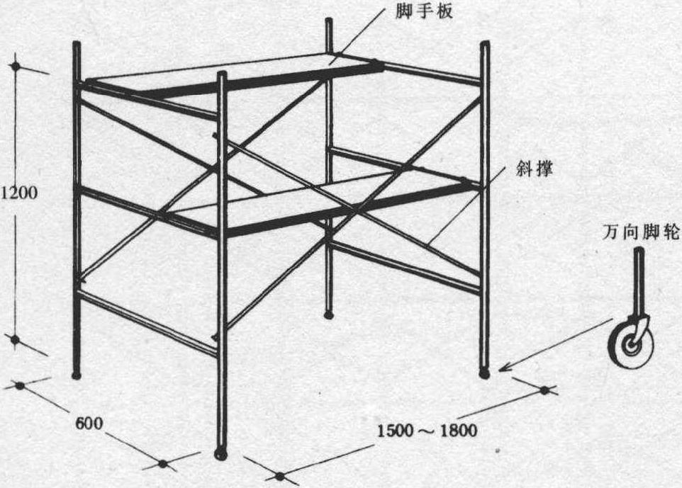 移动式脚手架